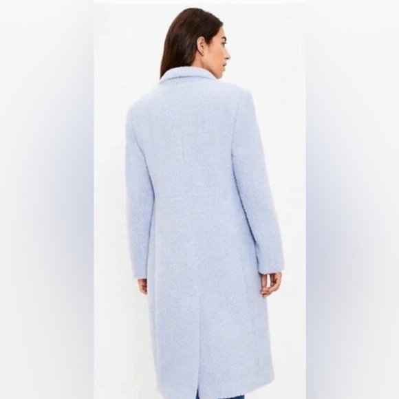 Loft cozy Herringbone Coat Large TALL - Picture 2 of 5